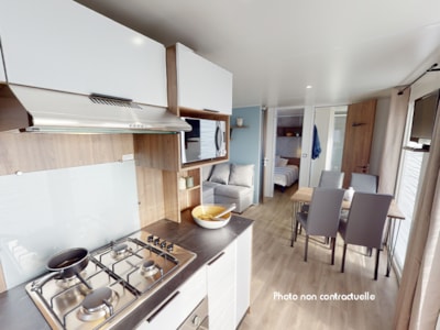 Mobil home Bien être with 3 bedrooms Signature without aircon