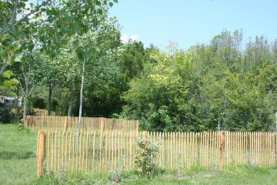 Nature package (without electricity): tent or caravan or motorhome or motorcycle + 1 car