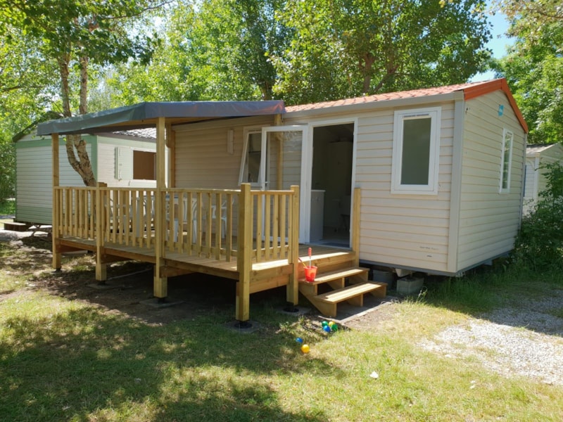 Mobile-home Confort compact - 2 bedrooms + TV
