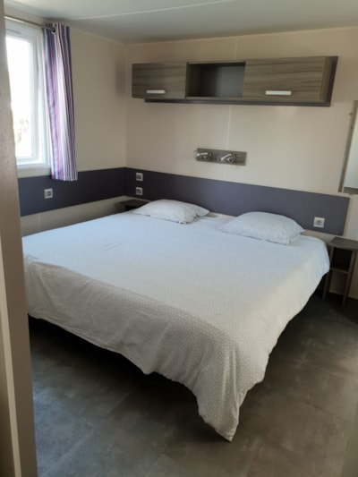 Mobile-home Confort Large - 2 bedrooms adapted to the people with reduced mobility + TV