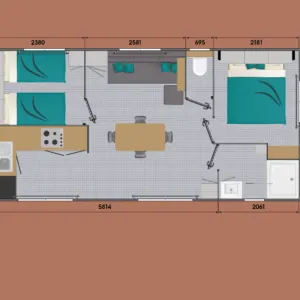 Mh Premium - 2 Ch/ 4P  - Tv + Lv + Clim.