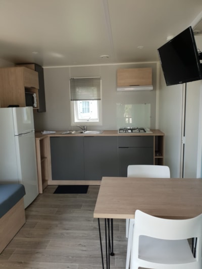 Mobile home Premium - 1 bedroom +TV + sheet and towels