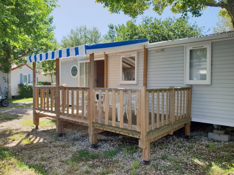 Mobile-home Privilège 3 bedrooms - TV + Dishwasher+ air-conditioning