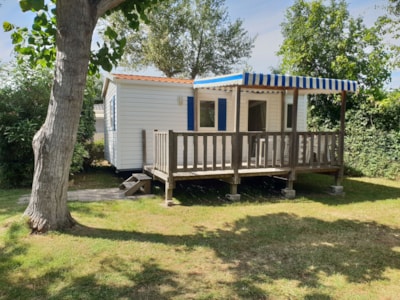Mobile-home Confort compact - 2 bedrooms + TV