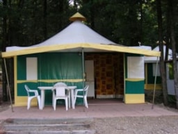 Mietunterkunft - Zeltbungalow 2007/2010 Trigano - Camping de la Vallée de Taradeau