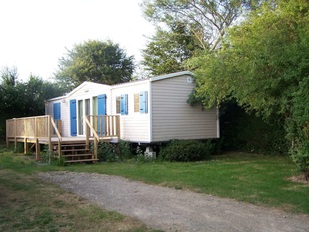 Accommodation - Mobile Home Confort Emlux 39M2 - Camping de Kernéjeune
