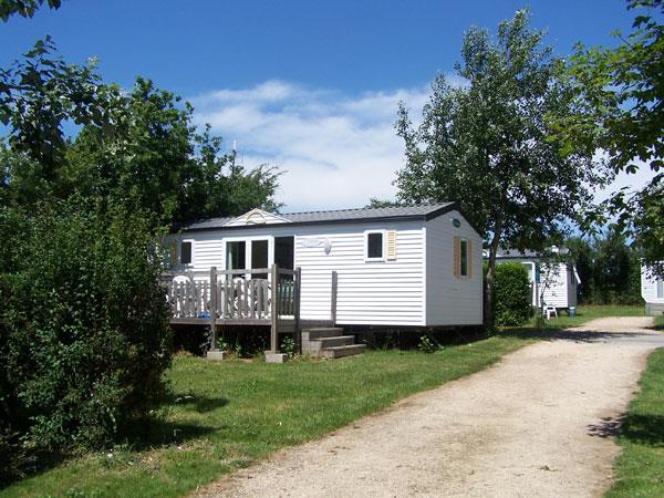Location - Mobil-Home Type 3 Detente 30M² - 2 Chambres - Camping De Kernéjeune