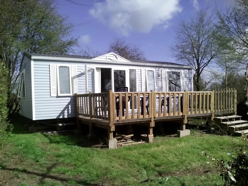 Accommodation - Mobile Home O'tiny 33M² - 3 Bedrooms - Camping de Kernéjeune