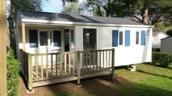 Mietunterkunft - Mobilheim Type 2 Detente 26M² - 2 Zimmer - Camping de Kernéjeune
