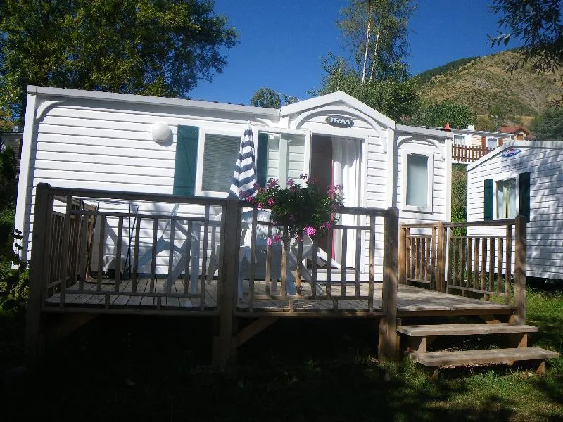 Location - Mobil Home 21M² (2 Chambres) - Camping Les Auches