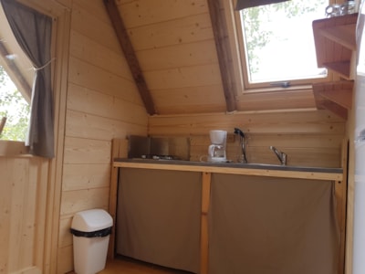 Tent Lodge 24m², 2 bedrooms + mezzanine