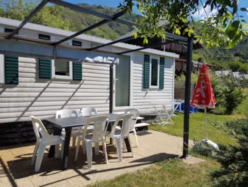 Huuraccommodatie(s) - Stacaravan 3 Slaapkamers - Camping Les Auches