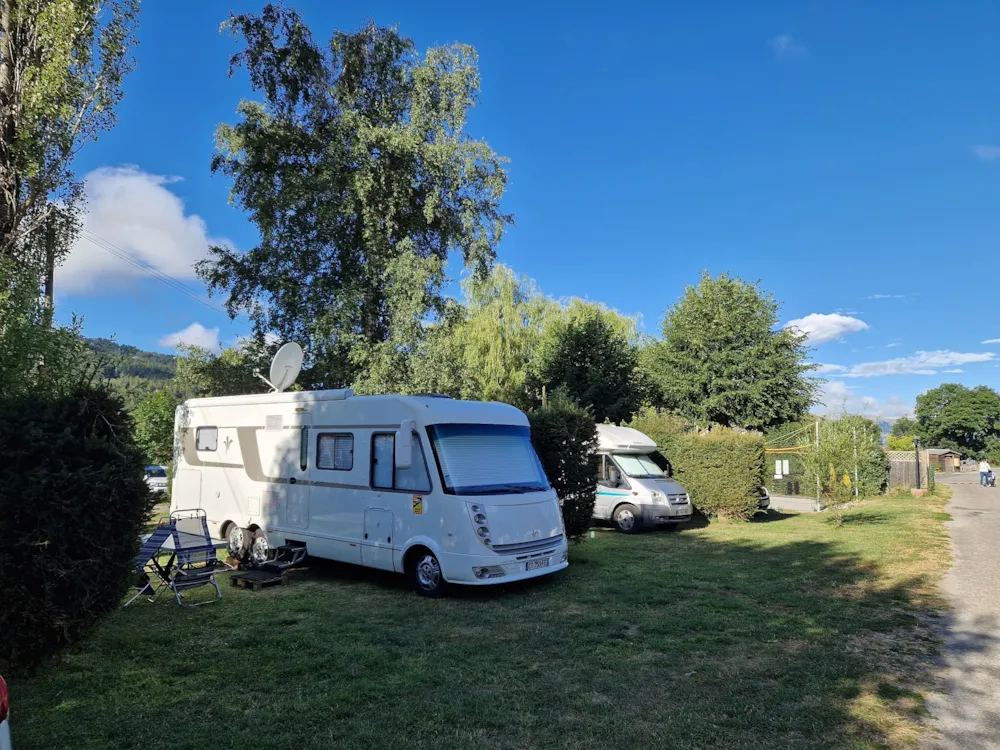 Standplaats , caravan of camper
