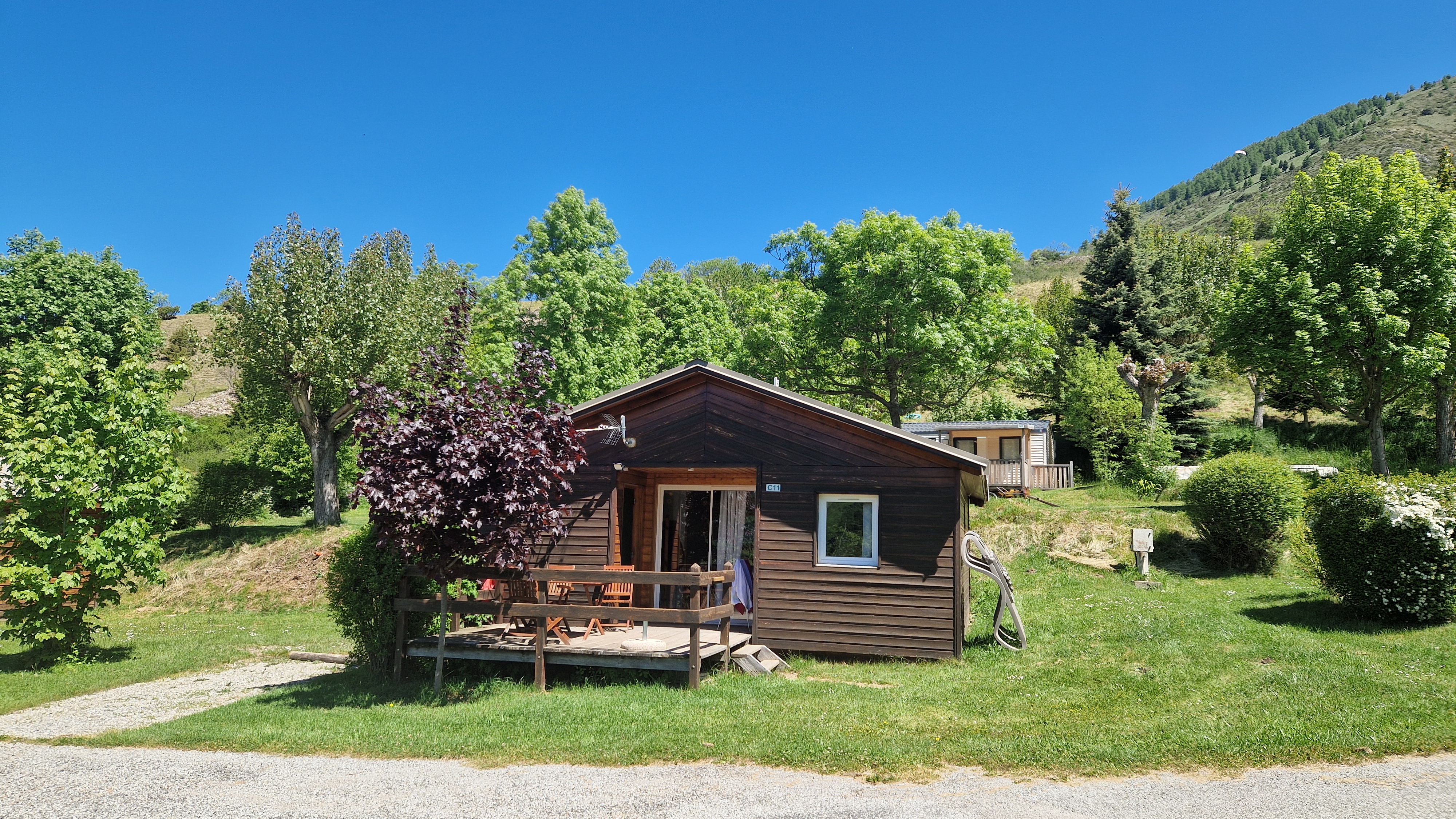 Hûtte Bois Confort 34m² (2 Zimmer)