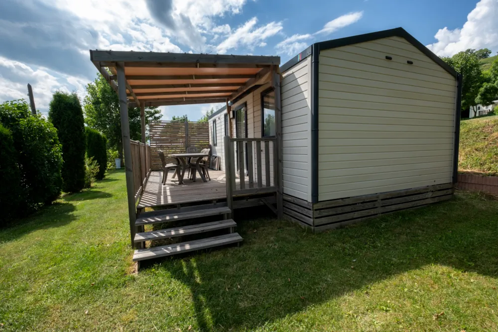 Location - Mobil Home Premium 28M² (2 Chambres) - Camping Les Auches