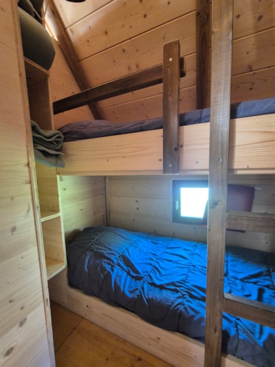 Tent Lodge 24m², 2 bedrooms + mezzanine