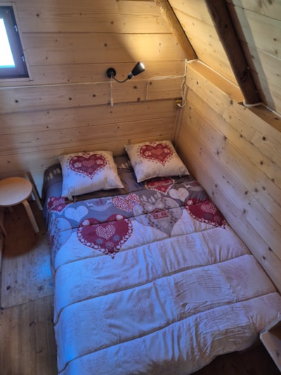 Tent Lodge 24m², 2 bedrooms + mezzanine