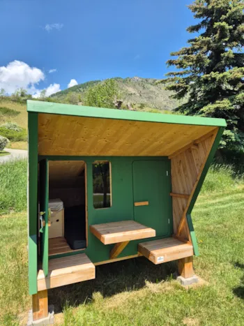 Mietunterkunft - Caban'étape - Camping Les Auches