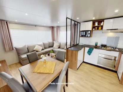 Mobil-Home Sérénité 3 Habitaciones Signature Con Aire Acondicionado