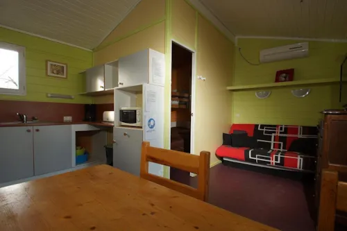 Location - Chalet Mimosa 31M² - 2 Chambres - image n°5 - Camping l'Oasis des Garrigues