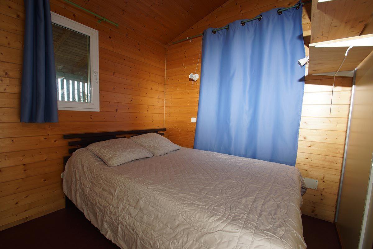 Location - Chalet N°59 - 2 Chambres Mimosa - Camping l'Oasis des Garrigues