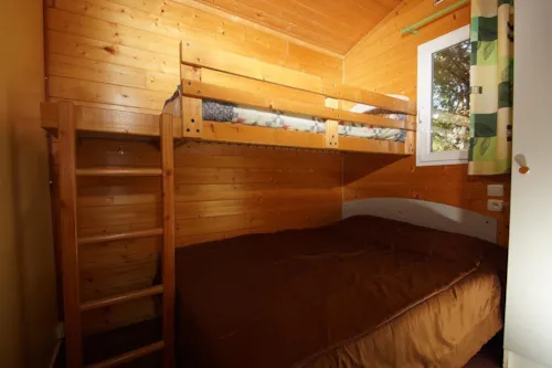 Location - Chalet Mimosa 31M² - 2 Chambres - image n°6 - Camping l'Oasis des Garrigues