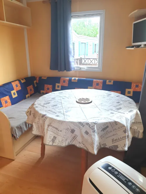 Location - Mobil Home Super Astria 16M² - 1 Chambre - image n°4 - Camping l'Oasis des Garrigues