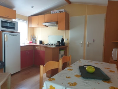 Owner’s mobile home - 28 m² - 2 bedrooms (Year 2001-2006)