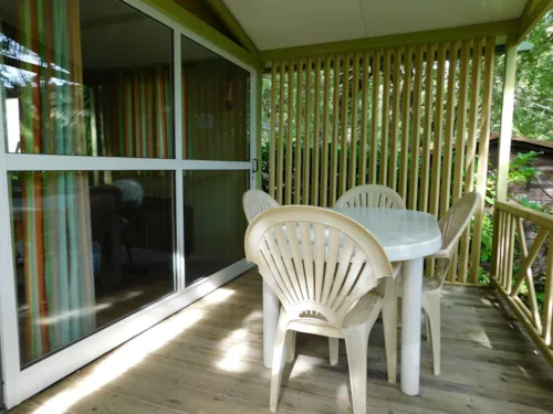Mietunterkunft - Hütte Morea - image n°4 - Camping les Chênes