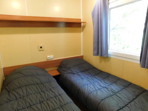 Mietunterkunft - Mobilheim Komfort - image n°2 - Camping les Chênes