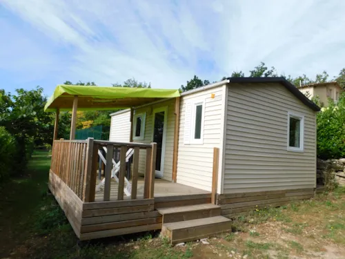 Mietunterkunft - Mobilheim Komfort Mit Klimaanlage + Tv - image n°7 - Camping les Chênes
