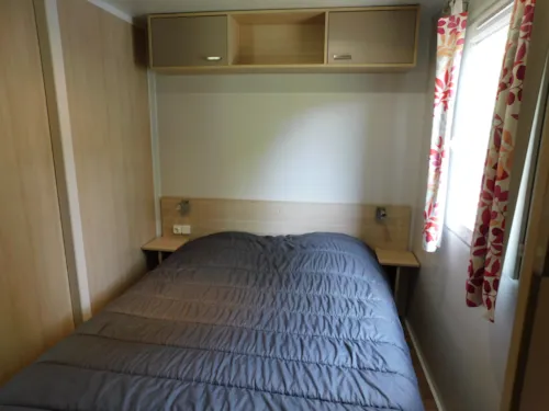 Mietunterkunft - Mobilheim Komfort Mit Klimaanlage + Tv - image n°8 - Camping les Chênes