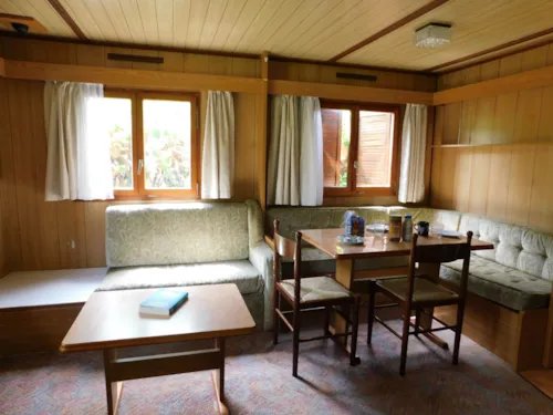 Mietunterkunft - Mobilheim Trapper - image n°2 - Camping les Chênes