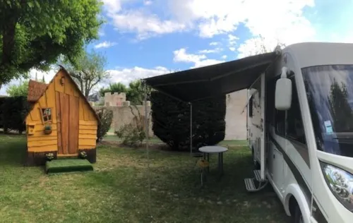 Emplacement - Emplacement Campcooning Castelette - image n°2 - Camping L'Ardéchois
