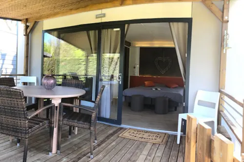 Location - Campcooning Leading Péquelou + Spa - image n°4 - Camping L'Ardéchois