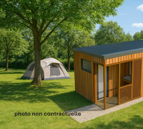 Emplacement - Emplacement Leading Grand Confort - image n°1 - Camping L'Ardéchois