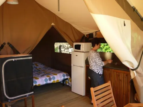 Huuraccommodatie(s) - Tent Lodge - image n°3 - Camping La Goule