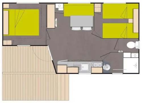 Accommodation - Mobile Homes O'hara - image n°2 - Camping La Goule
