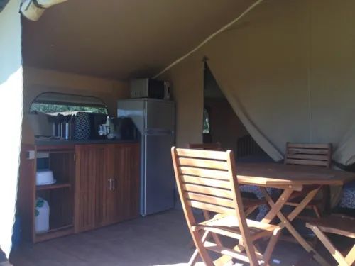 Accommodation - Tent Kenya - image n°2 - Camping La Goule