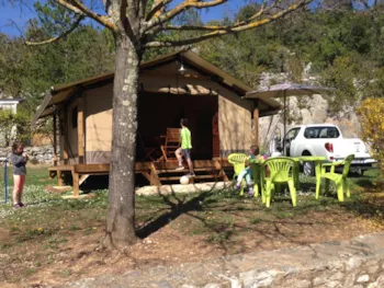 Huuraccommodatie(s) - Tent Kenya - Camping La Goule