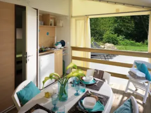 Locatif - Tithome - 2 chambres - sanitaires collectifs - 21m2 - Domaine des BLACHAS