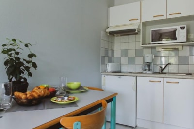 Studio with balcony + air conditioning + TV - 20m2