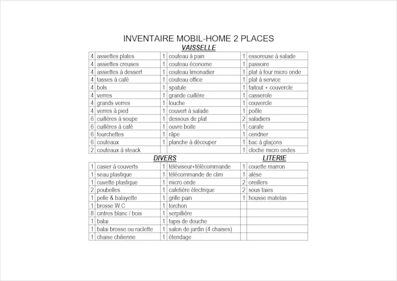 Mobilhome 2 Avec Terrasse + Climatisation + Tv - 20M²