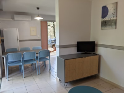Pavillon 4 with view - 1 bedroom with Clim + terrace and TV