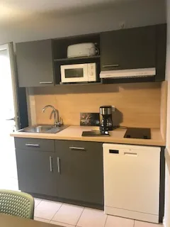Location - Pavillon 4 Avec Vue - 1 Chambre Avec Clim + Terrasse Et Tv - image n°5 - Domaine des BLACHAS