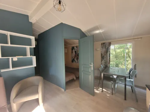 Location - Mobilhome 4/6 Confort - Avec Terrasse + Climatisation + Tv 40M² - image n°4 - Domaine des BLACHAS
