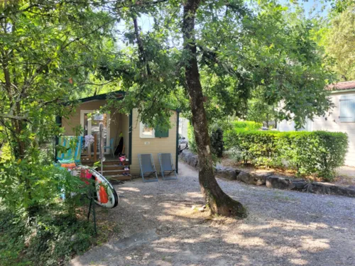 Location - Mobilhome 4/6 Confort - Avec Terrasse + Climatisation + Tv 40M² - image n°5 - Domaine des BLACHAS