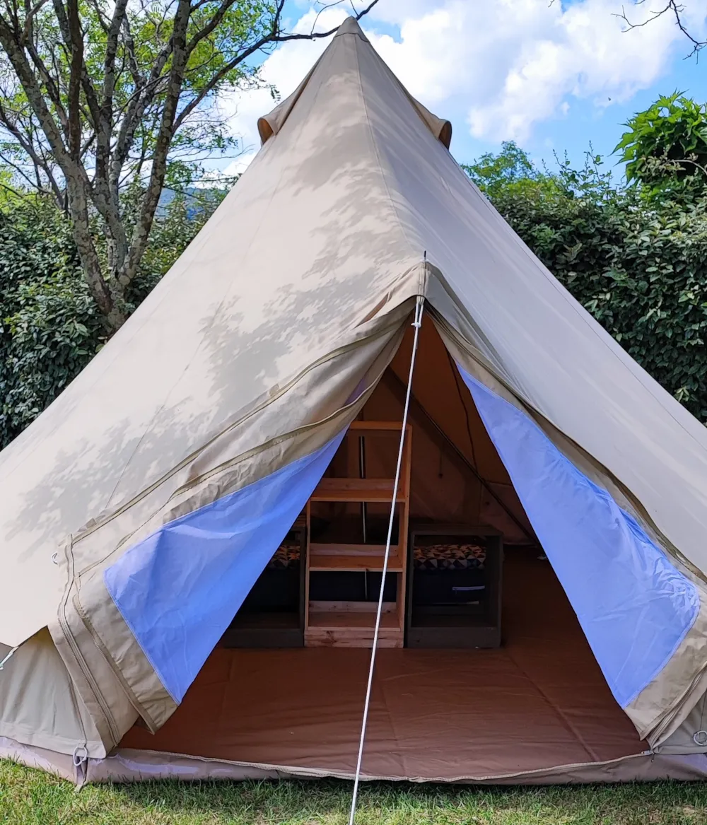 Huuraccommodatie(s) - Wigwam Tent - Camping Carrefour de l'Ardèche