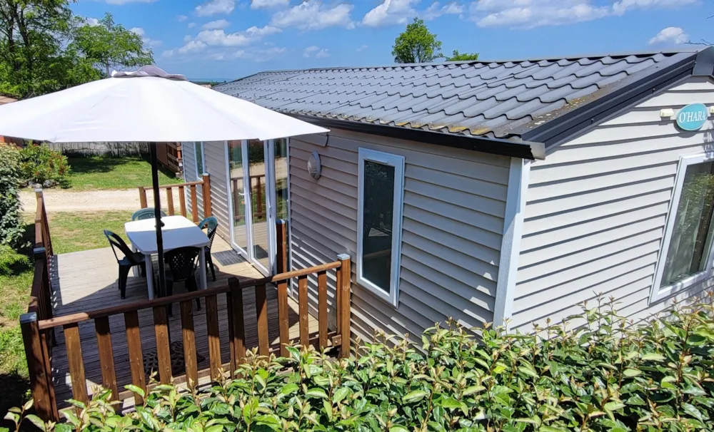 Huuraccommodatie(s) - Stacaravan O'hara - 2 Slaapkamers - Camping Carrefour de l'Ardèche