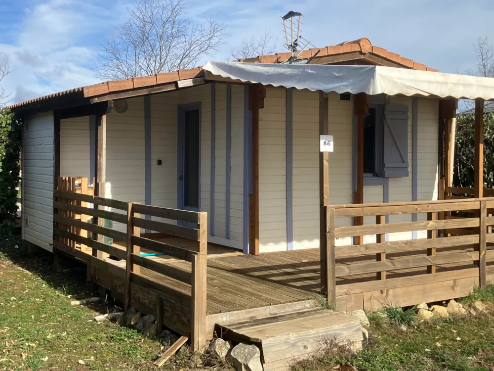 Huuraccommodatie(s) - Chalet 2 Personen - Camping Carrefour de l'Ardèche